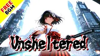 【守られるな】Unsheltered｜歌ありフリーBGM｜  和風デジタル進化ロック / 戦闘曲 / 雷&times;覚悟&times;宿命 / 衝動