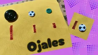 Como hacer un OJAL. Ojales para todos los botones. Costuras a mano.