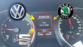 &ldquo;Key not in range&rdquo; warning in Volkswagen