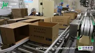 Automatic Carton packing system/robotic arm solution for Bottled water