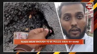Capital City&rsquo;s roads a slippery affair || ENGLISH || GOA365