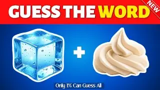 Can You Guess the Word by Emojis? 😱 | Emoji Puzzle Challenge (USA)