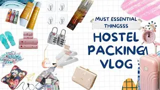 Hostel Packing Essentials🧳🤍