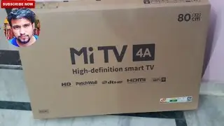 MI 4A SMART TV UNBOXING AND REVIEW, SCREEN MIRRORING, MAY 2018 IN HINDI, only in 13999 rs