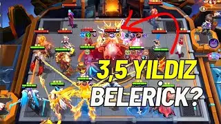 ŞİMDİYE KADAR OYNADIĞIM EN HEYECANLI MAÇ! 3,5 YILDIZ BELERİCK? | Magic Chess Go Go Türkçe