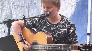 Mountains - Joseph Telecastervision - an original song by 12 yr old Joseph / live at The Arcade