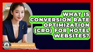What Is Conversion Rate Optimization (CRO) For Hotel Websites? - Hospitality Management Mastery