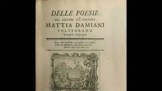 [POESIA & MUSICA] Il Settecento Volterrano: 