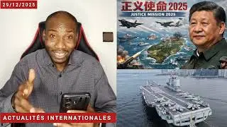 La Chine vient de lancer un blocus sur Taïwan et tire à bale réelle. Ça chauffe 