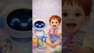 &ldquo;A to Z learning with my AI buddy ✨👶🤖&rdquo;#BabyAndHisAIBuddy #ABCDLearning #LearnABC #AtoZ #KidsLearning
