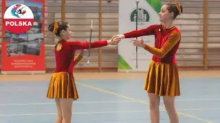 DUO/TRIO BATON KADETKI - Mażoretki Chełmińskiego Domu Kultury - Świąteczna Bajka 2024 / WAMT Polska