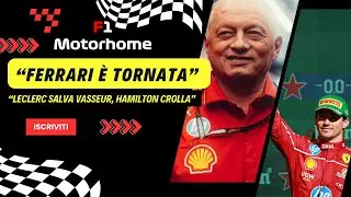 F1 Ferrari torna seconda nel Mondiale! Leclerc sul podio, Hamilton penalizzato Vasseur aveva ragione