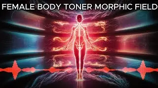 Female Body Toner Morphic Field - Perfect Symmetry Golden Ratio Frame Without Changing Size