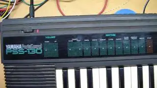 Yamaha Portasound PSS 130 Demonstartion