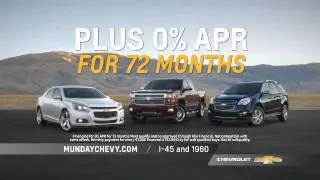 Beat the clock at the country&rsquo;s #1 Chevy dealer, Munday Chevrolet!