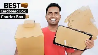 Best Cardboard Box📦for Products Package & Parcel - Buildskill Brand Cardboard Box Unboxing & Review