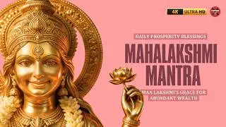 Mahalakshmi Mantra (108 Times) | Om Mahalakshmi Namo Namah | Attract Wealth & Prosperity