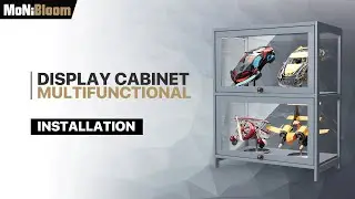 MoNiBloom - Display Case - A01-SC-001-T2-GY - Assembly/Installation Guide