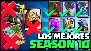 AHORA QUE YA NO HAY CHOZAS... ¿CUALES SON LOS 5 MEJORES MAZOS? - Season 11 - Clash Royale - WithZack