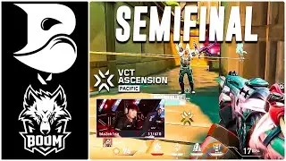 EPIC SEMIFINAL!   Bleed vs BOOM | HIGHLIGHTS : VCT Ascension Pacific 2023