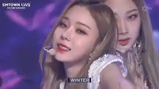 aespa - Intro + Black Mamba [ SM _ @2021 SMTOWN LIVE：Culture Humanity ] UHD + 60FPS