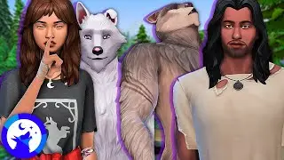 CREATING WEREWOLVES FOR THE FIRST TIME!🐺 | Werewolves CAS Review - The Sims 4