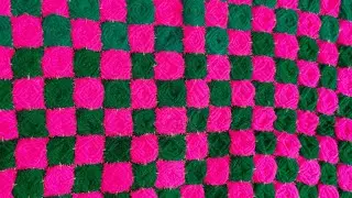 woolen sitting mat/table mat/Asan making/rose design Asan/flower Asan design