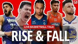 The Rise and Fall | Powcast Hoops Podcast with Fans | LIVE