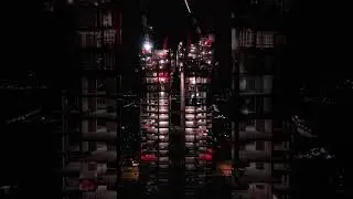 Riviera Tower Night - The Ellinikon 2025