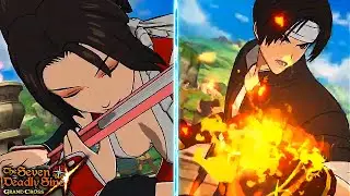ALL NEW KOF COLLAB ULTIMATE MOVE ANIMATIONS!! | Seven Deadly Sins: Grand Cross