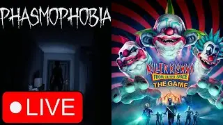 🔴LIVE! Variety Stream Today | Killer Klowns, Phasmophobia, Party Animals & Possibly NBA 2K26