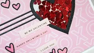 Simon Says Stamp February 2015 Card Kit Shaker Card by Nichol Magouirk