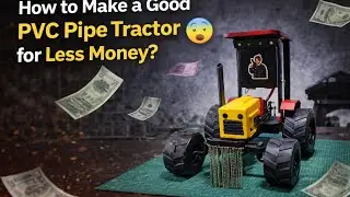 How I Made a PVC Pipe Tractor Under ₹2000😱 | Low Budget DIY Tractor|