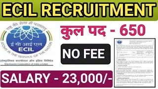 Electronics Corporation Of India Limited New Recruitment
