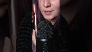 ASMR mic brushing #asmr #micbrushing #blueyetiasmr #relaxing #visualtingle