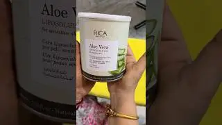 Best liposoluable wax for sensitive skin/ #wax #ricawax #liposoluablewax #skincare #pummybeautyworld