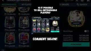 HOW TO SELL UNTRADABLE PLAYERS IN FIFA MOBILE&nbsp; *how to trade fifa mobile* | FIFA Mobile Nigeria