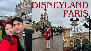🎢 VLOGMAS DISNEYLAND PARIS! Naik Semua Roller Coaster + Exploring around ❄️✨