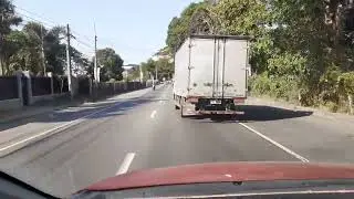 Schr&auml;ger Klein-LKW