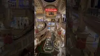 👀 Unbelievable Architecture in Caesars Forum Mall in #lasvegas #lasvegasstrip #caesarspalace