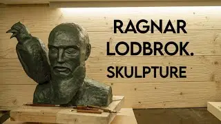 #рагнар #скульптурарагнара #викинги  Рагнар лодброк из сериала викинги /скульптура из пластилина