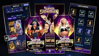 WWE SUPERCARD NEWS : Le Super Show-Down débarquera lors de la Saison 12 ! 