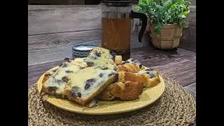 Keto blueberry bread