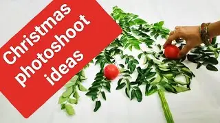 Latest simple Christmas photoshoot ideas with vegetables||festival photoshoot||Dimple photoshoot