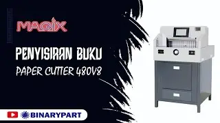 Menyisir Buku Menggunakan Mesin 480V8 