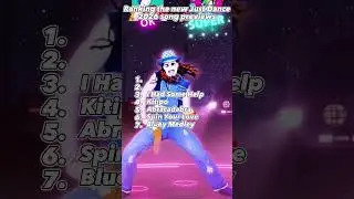 Ranking the new Just dance 2026 song previews #justdance #jd #justdance2026