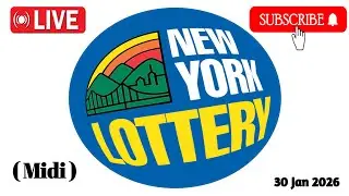 Тираж Нью-Йорк En Direct Midi 30 января 2026 г. | #LotteryNewyork #NewyorkMidi #boulcho
