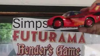 Simpsorama Theme Song Toy Lightning McQueen Hawk Car  Flying & Crash Remake (2025)