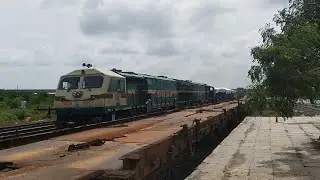 Freight Train Crossing Nelmangala Bale Ro-Ro