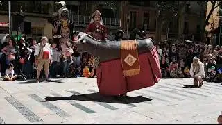 Ball del Bou de Barcelona a la Diada dels Geganters de Gr&agrave;cia 2023 (14/05/2023)